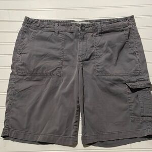 Women’s Gray Cargo Shorts- Size 12